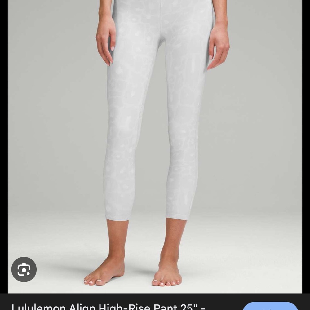 lululemon athletica Align 25 spray leopard Grey